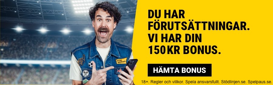 Interwetten 50 kr gratis